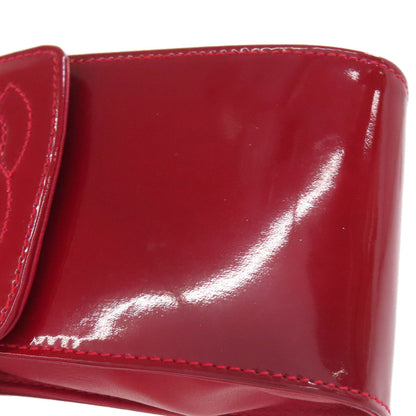 CHANEL COCO Mark ChainShoulder Accessory pouch Enamel Ladies [Used]