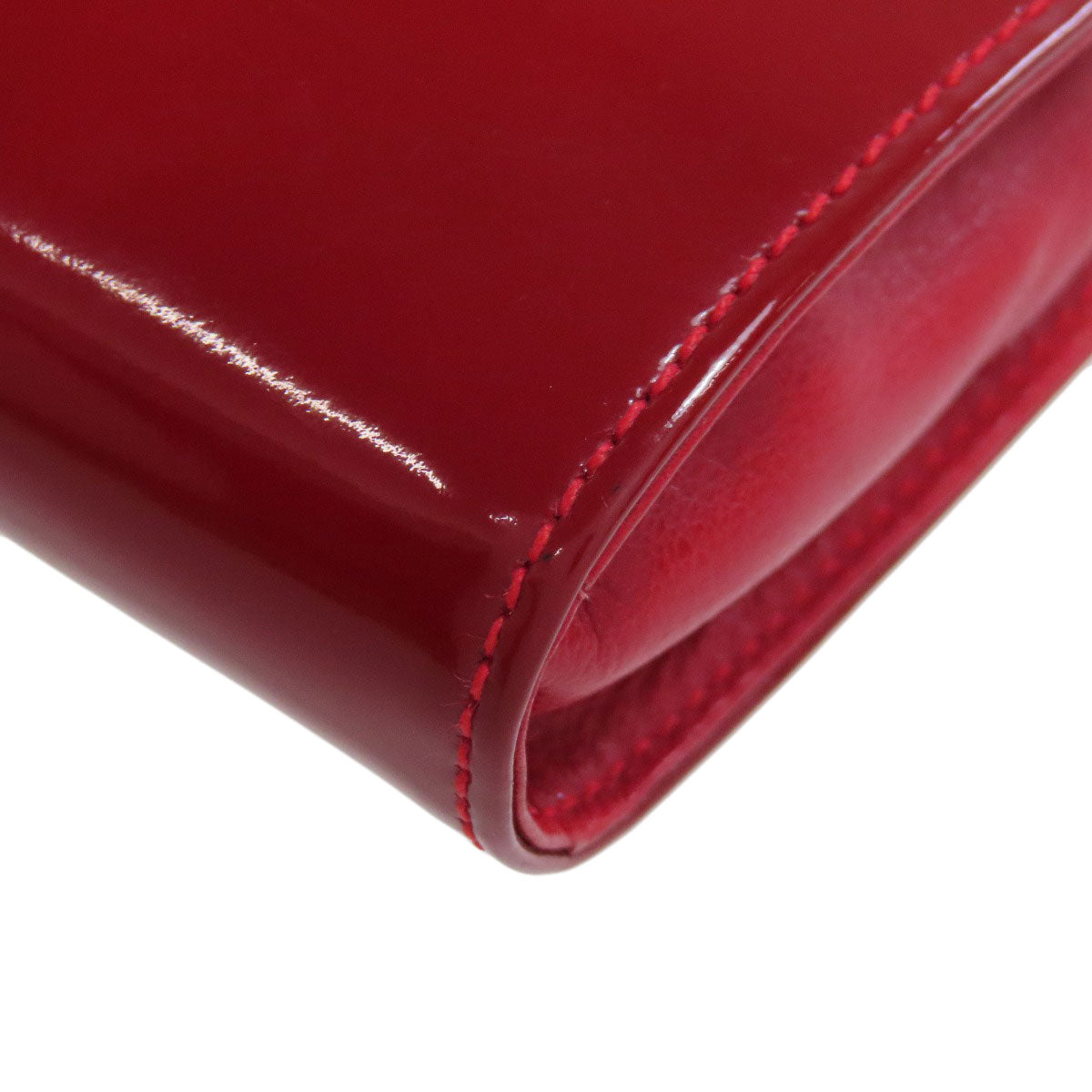 CHANEL COCO Mark ChainShoulder Accessory pouch Enamel Ladies [Used]