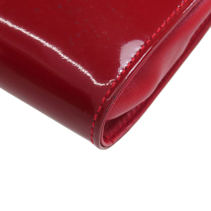 CHANEL COCO Mark ChainShoulder Accessory pouch Enamel Ladies [Used]