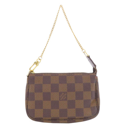 LOUIS VUITTON N58009 Mini Pochette Accessoires Accessory pouch Damier canvas Ladies [Used]