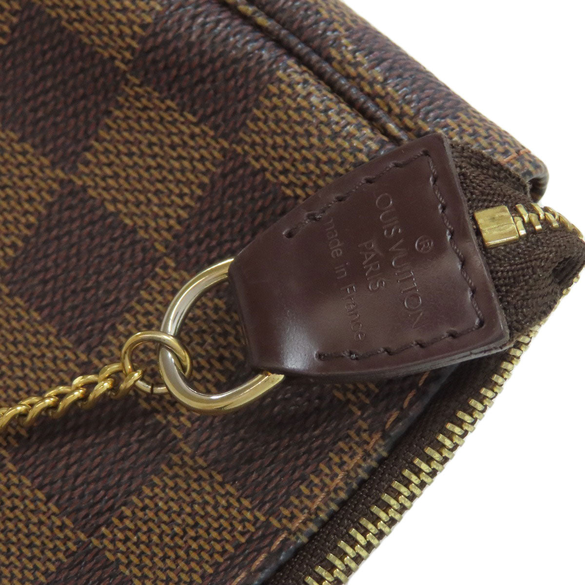 LOUIS VUITTON N58009 Mini Pochette Accessoires Accessory pouch Damier canvas Ladies [Used]