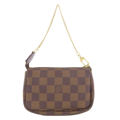 LOUIS VUITTON N58009 Mini Pochette Accessoires Accessory pouch Damier canvas Ladies [Used]