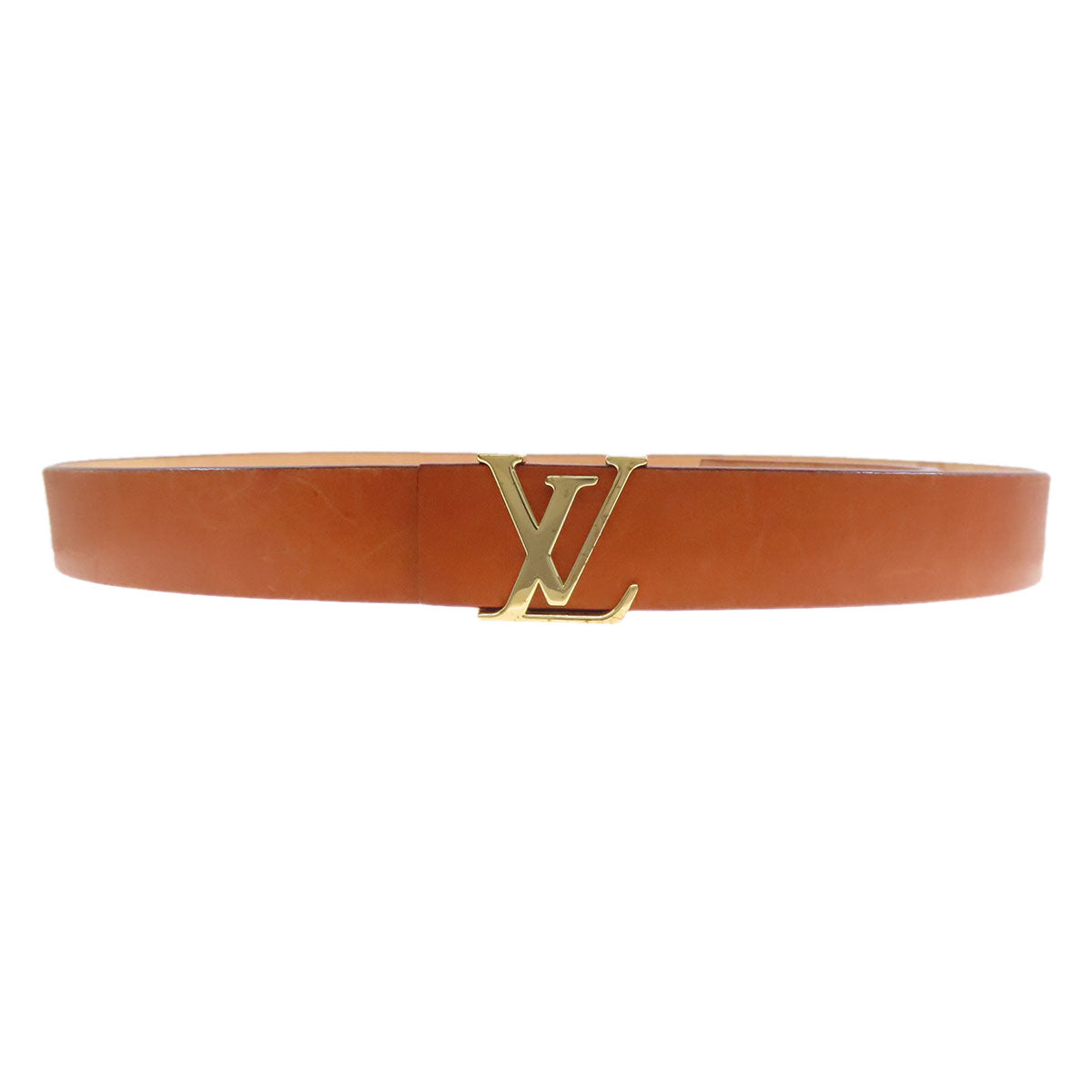 LOUIS VUITTON Suntur LV Initials belt Nomade Leather mens [Used]