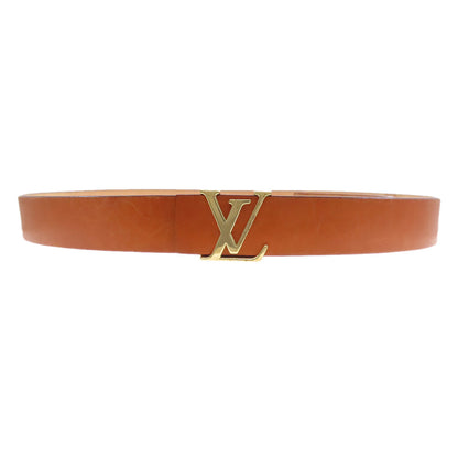 LOUIS VUITTON Suntur LV Initials belt Nomade Leather mens [Used]