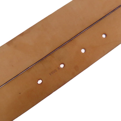 LOUIS VUITTON Suntur LV Initials belt Nomade Leather mens [Used]