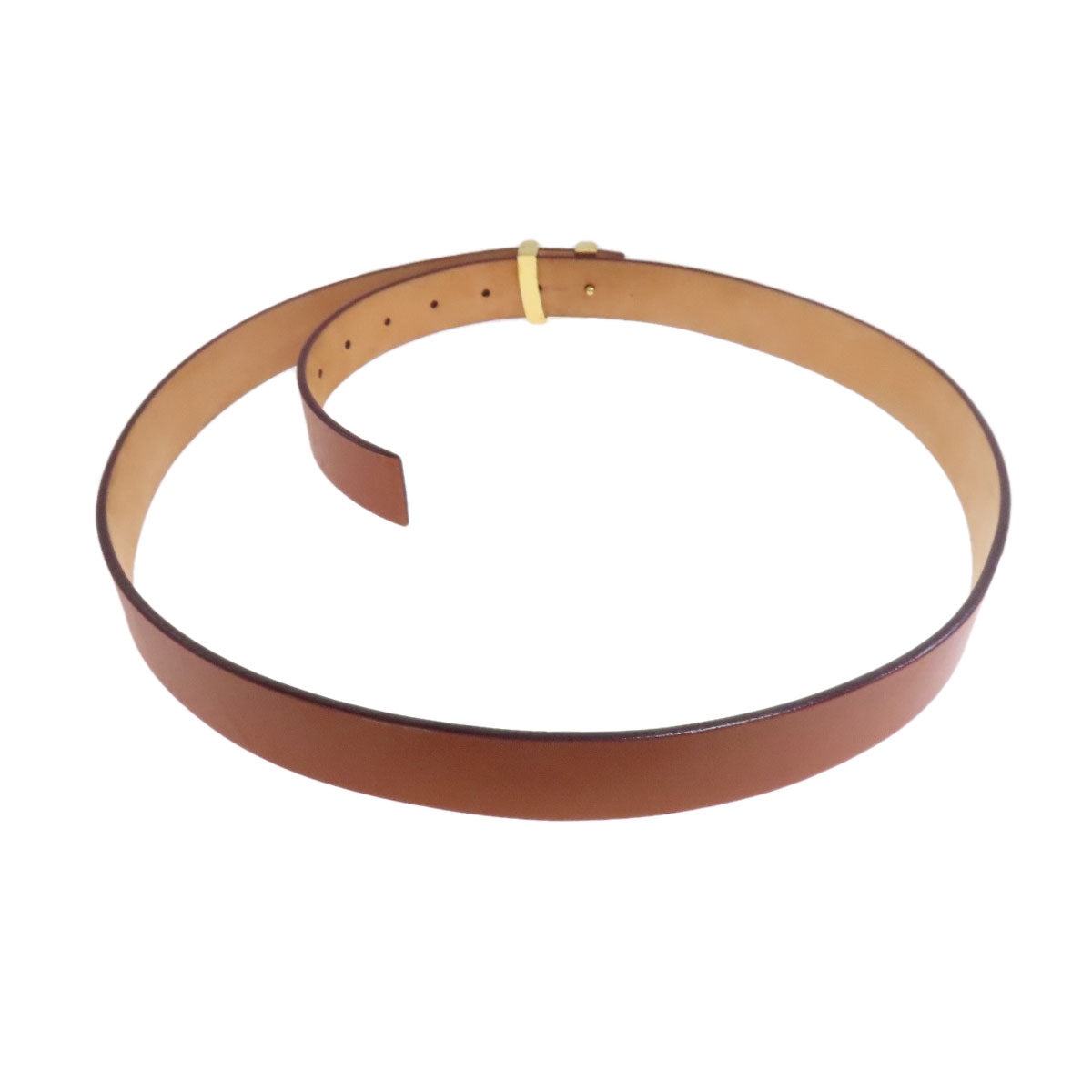 LOUIS VUITTON Suntur LV Initials belt Nomade Leather mens [Used]