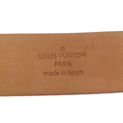 LOUIS VUITTON Suntur LV Initials belt Nomade Leather mens [Used]