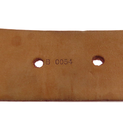 LOUIS VUITTON Suntur LV Initials belt Nomade Leather mens [Used]