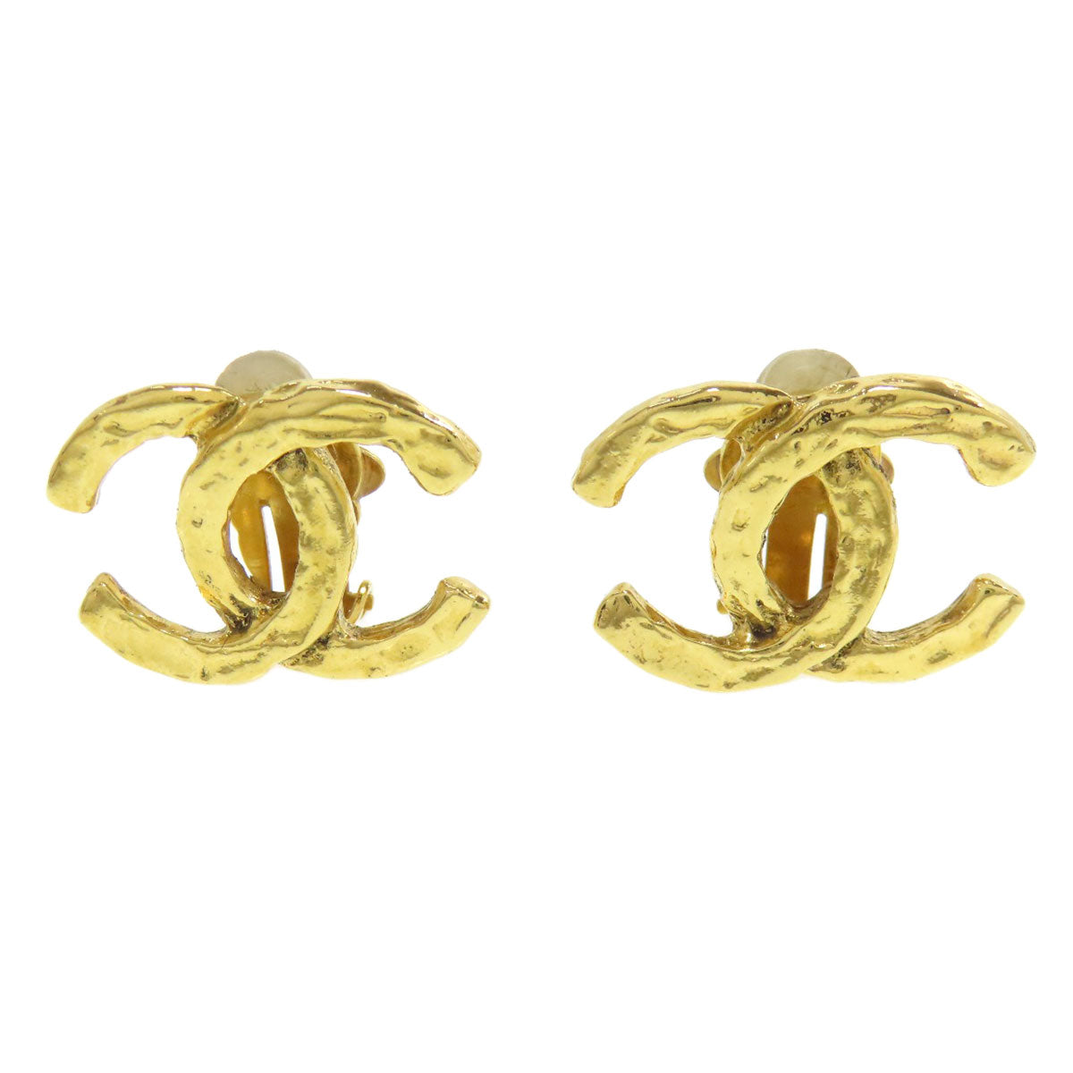 CHANEL COCO Mark Earring Metal Ladies [Used]