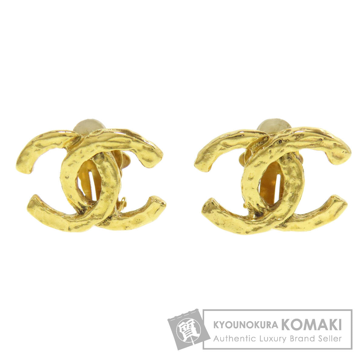 CHANEL COCO Mark Earring Metal Ladies [Used]