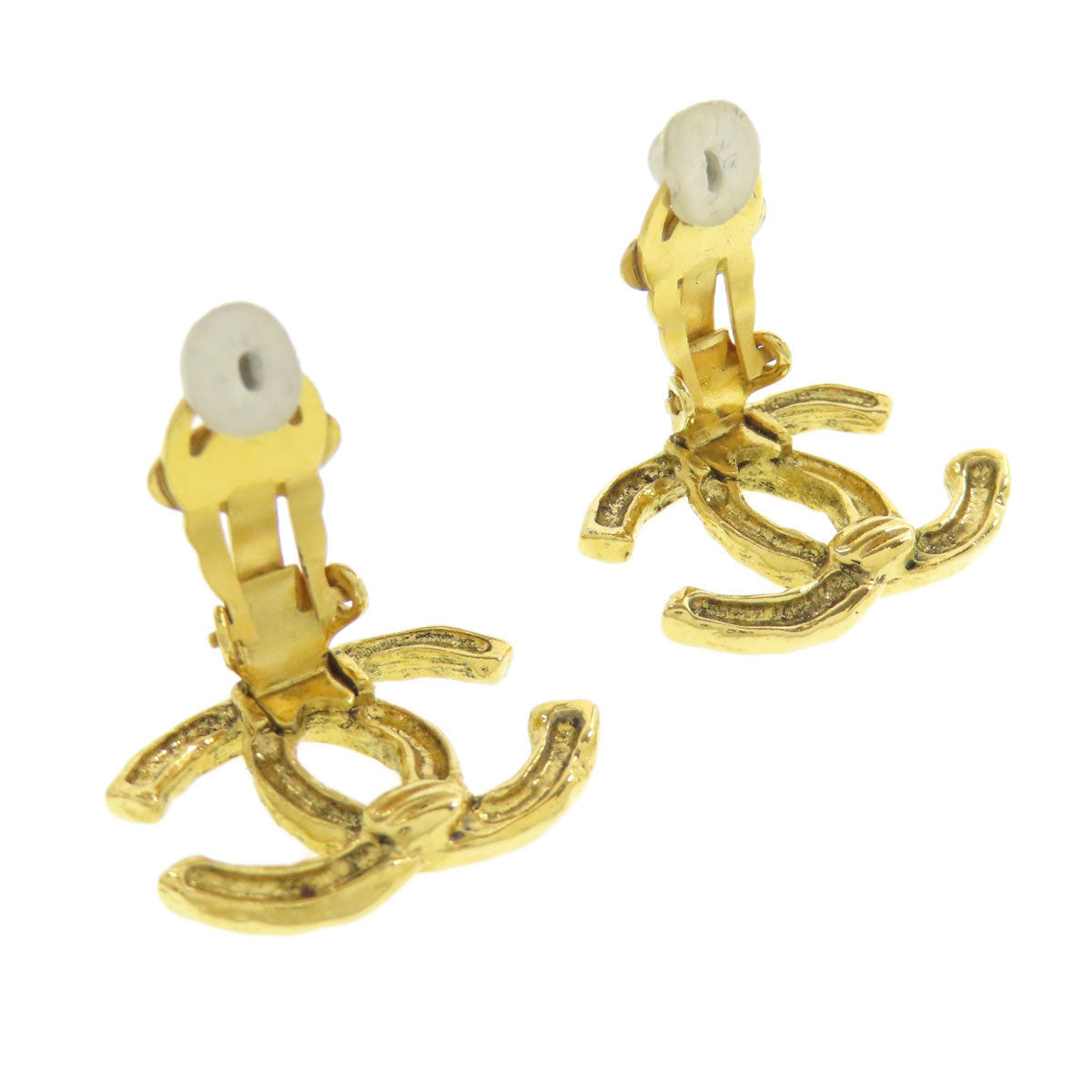 CHANEL COCO Mark Earring Metal Ladies [Used]