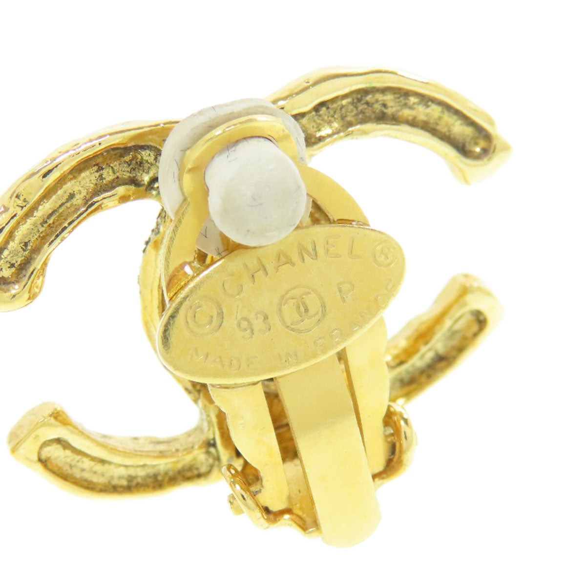 CHANEL COCO Mark Earring Metal Ladies [Used]