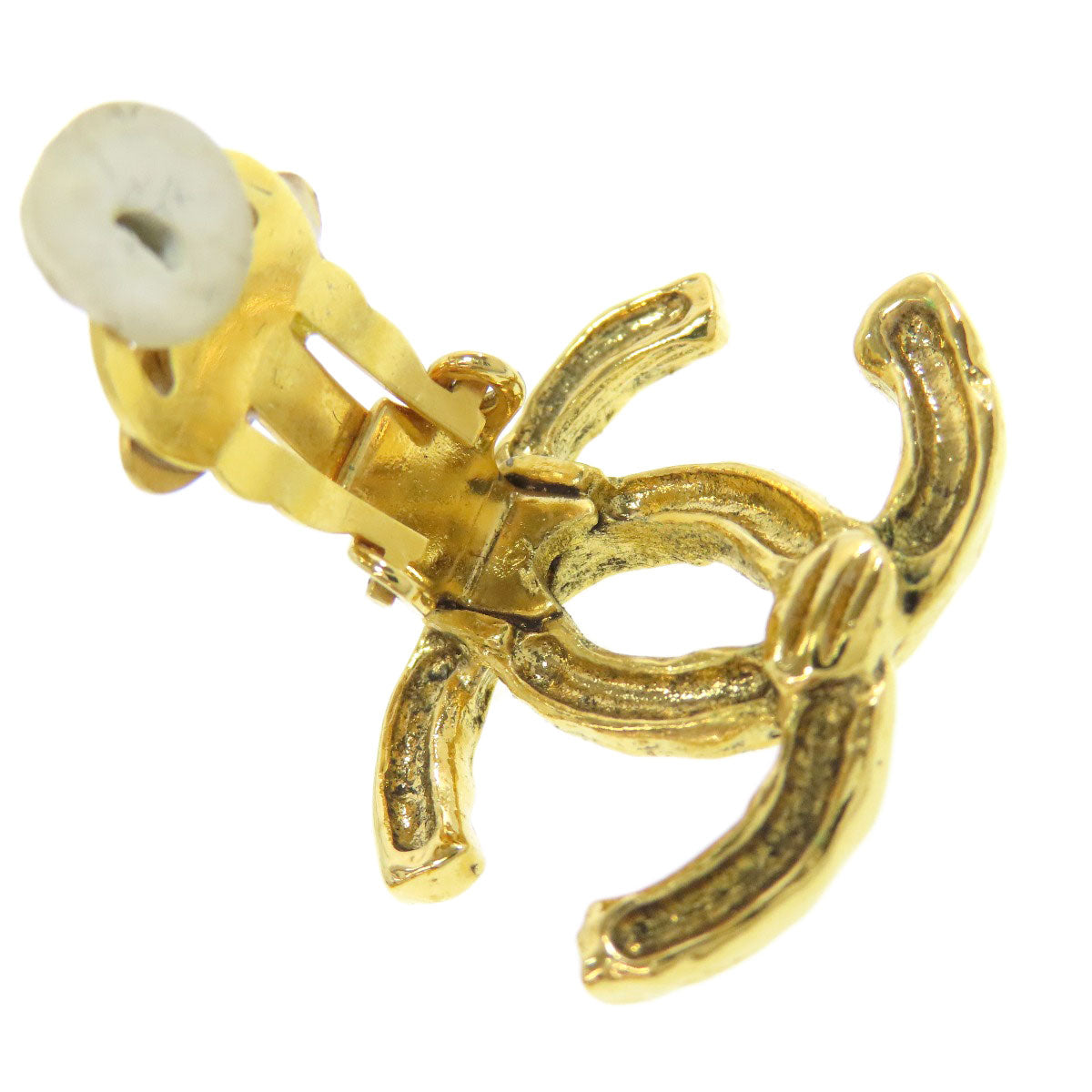 CHANEL COCO Mark Earring Metal Ladies [Used]