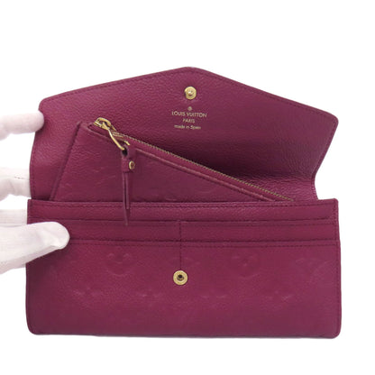 LOUIS VUITTON M60341 Portefeiulle Curieuse Long wallet (with coin pocket) Empreinte Ladies [Used]