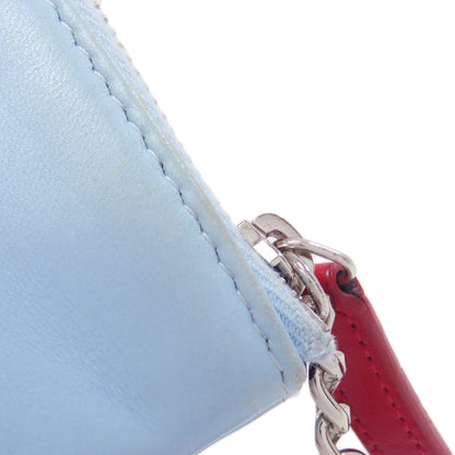 CHANEL COCO Mark Bicolor Clutch bag Leather Ladies [Used]