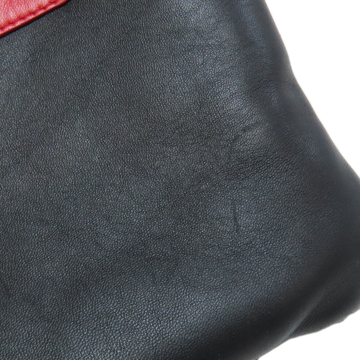 CHANEL COCO Mark Bicolor Clutch bag Leather Ladies [Used]