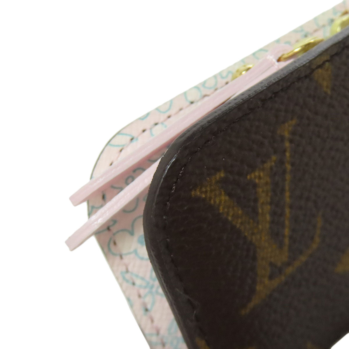 LOUIS VUITTON M60229 Porto Monnaie Insolite Fleuri Bifold Wallet with Coin Pocket Monogram canvas Ladies [Used]