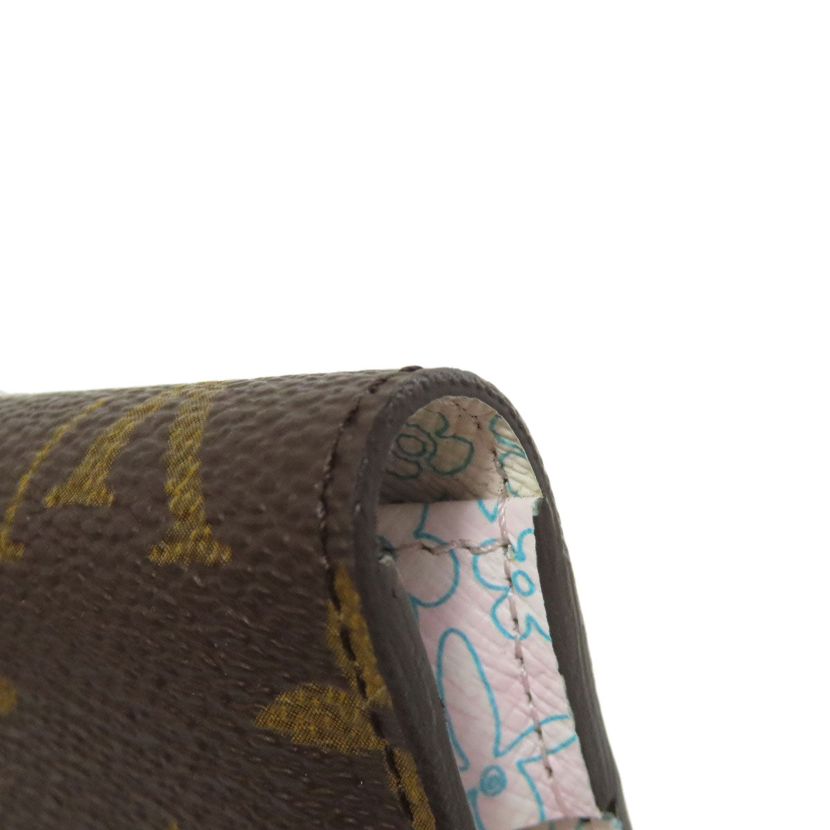 LOUIS VUITTON M60229 Porto Monnaie Insolite Fleuri Bifold Wallet with Coin Pocket Monogram canvas Ladies [Used]