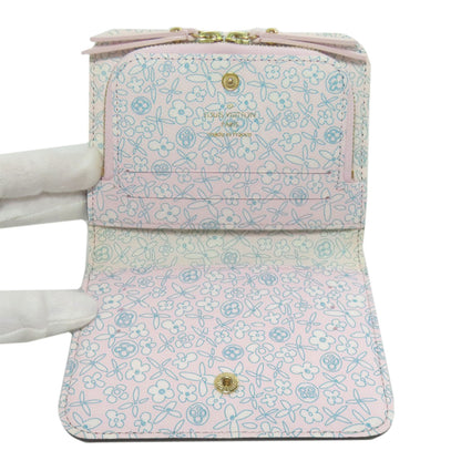 LOUIS VUITTON M60229 Porto Monnaie Insolite Fleuri Bifold Wallet with Coin Pocket Monogram canvas Ladies [Used]