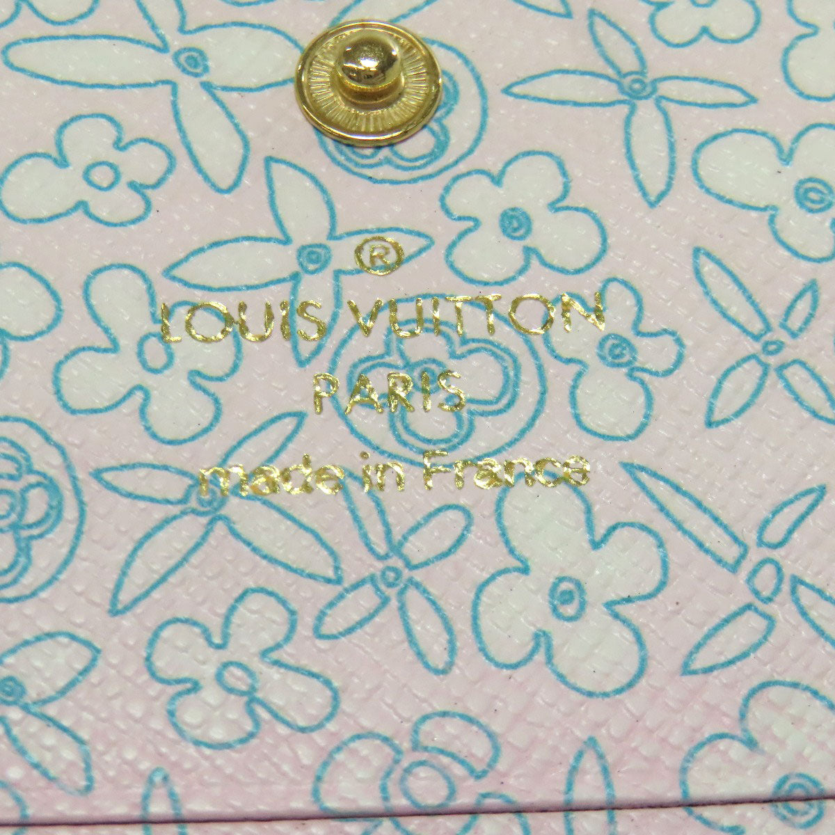 LOUIS VUITTON M60229 Porto Monnaie Insolite Fleuri Bifold Wallet with Coin Pocket Monogram canvas Ladies [Used]