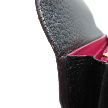 LOUIS VUITTON M61248 Portefeiulle ã» Capsines Long wallet (with coin pocket) Taurillon Clemence Ladies [Used]