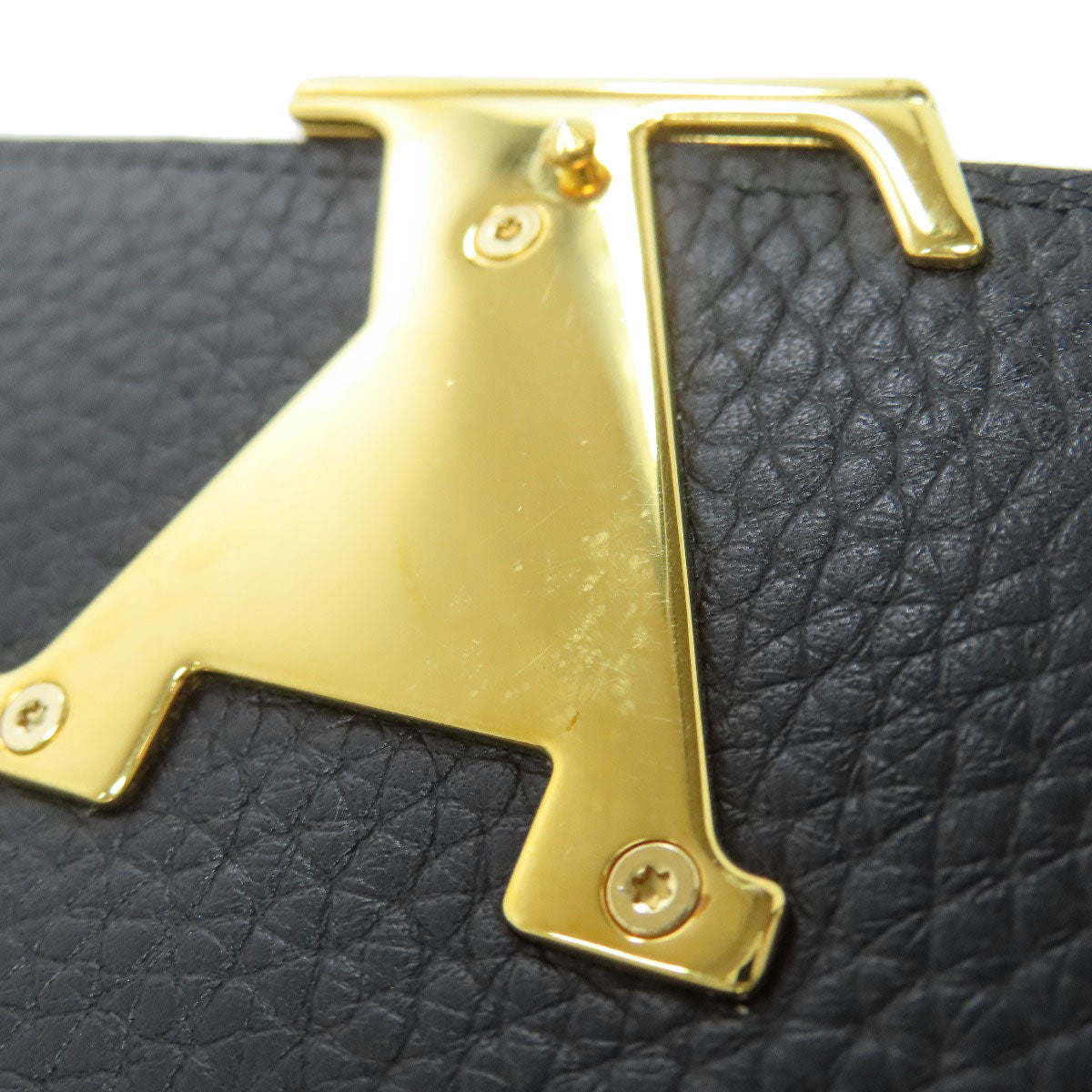 LOUIS VUITTON M61248 Portefeiulle ã» Capsines Long wallet (with coin pocket) Taurillon Clemence Ladies [Used]