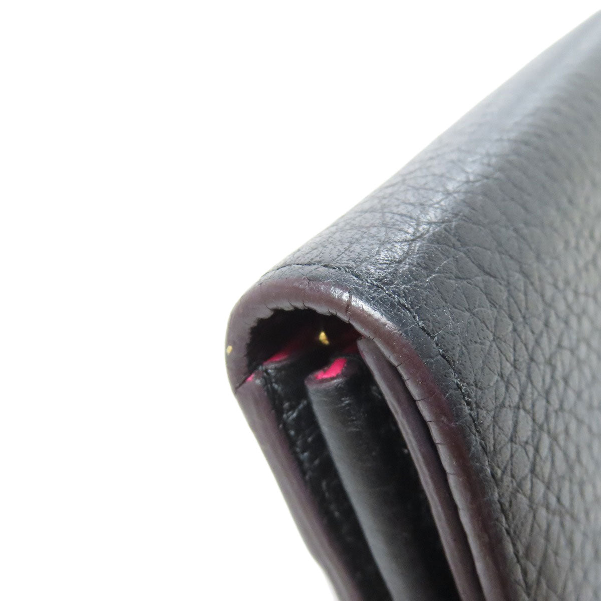 LOUIS VUITTON M61248 Portefeiulle ã» Capsines Long wallet (with coin pocket) Taurillon Clemence Ladies [Used]