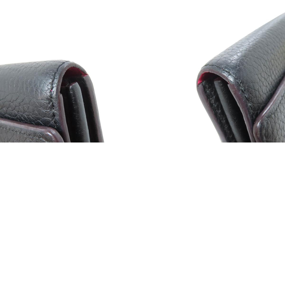 LOUIS VUITTON M61248 Portefeiulle ã» Capsines Long wallet (with coin pocket) Taurillon Clemence Ladies [Used]