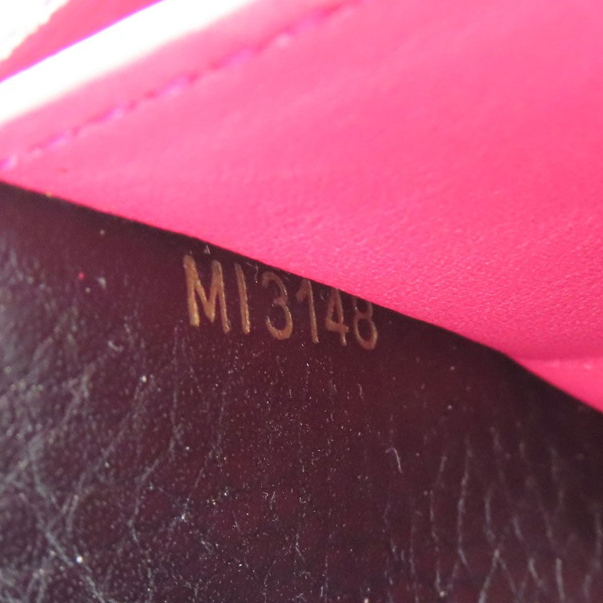 LOUIS VUITTON M61248 Portefeiulle ã» Capsines Long wallet (with coin pocket) Taurillon Clemence Ladies [Used]