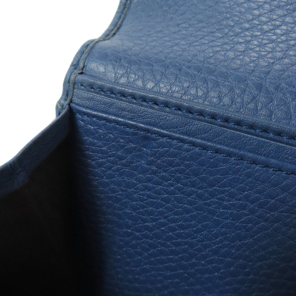 GUCCI 257017 Bamboo Bifold Wallet with Coin Pocket Calf Ladies [Used]