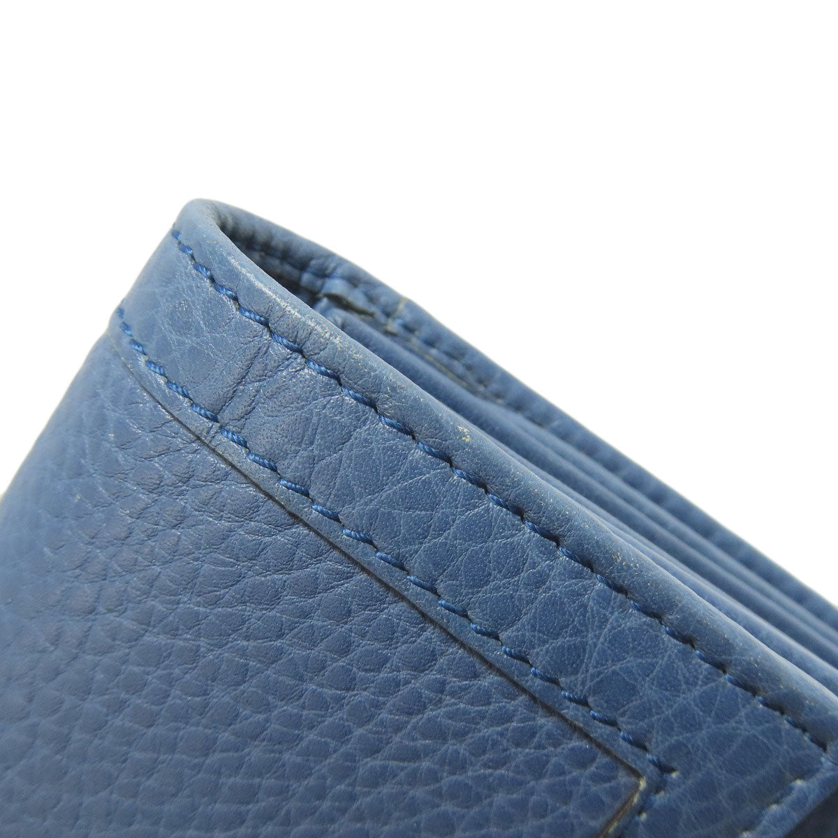 GUCCI 257017 Bamboo Bifold Wallet with Coin Pocket Calf Ladies [Used]