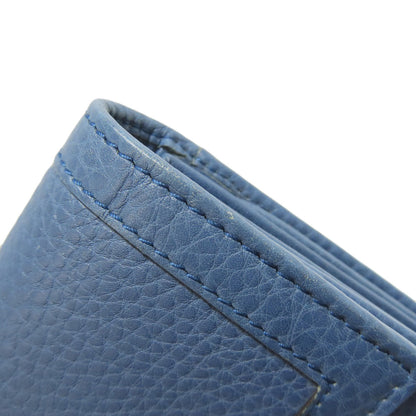 GUCCI 257017 Bamboo Bifold Wallet with Coin Pocket Calf Ladies [Used]