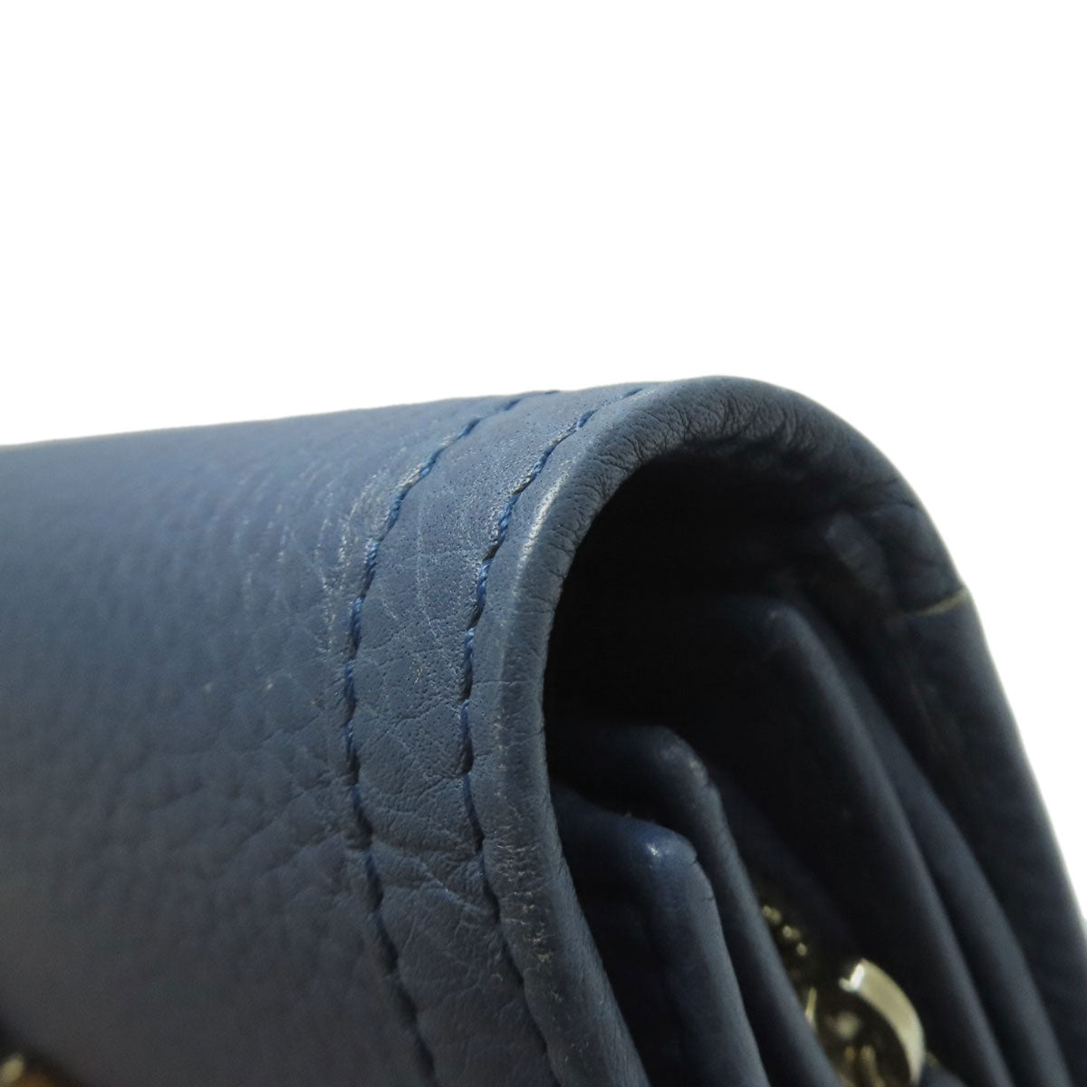 GUCCI 257017 Bamboo Bifold Wallet with Coin Pocket Calf Ladies [Used]