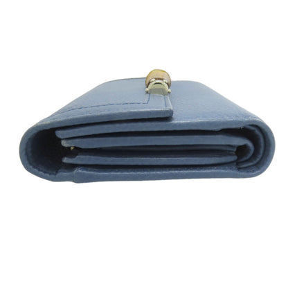 GUCCI 257017 Bamboo Bifold Wallet with Coin Pocket Calf Ladies [Used]