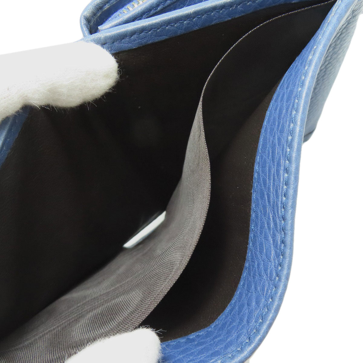 GUCCI 257017 Bamboo Bifold Wallet with Coin Pocket Calf Ladies [Used]