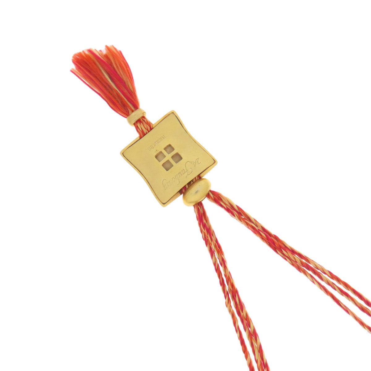 HERMES Van Quatre Faubourg motif Necklace Metal Ladies [Used]