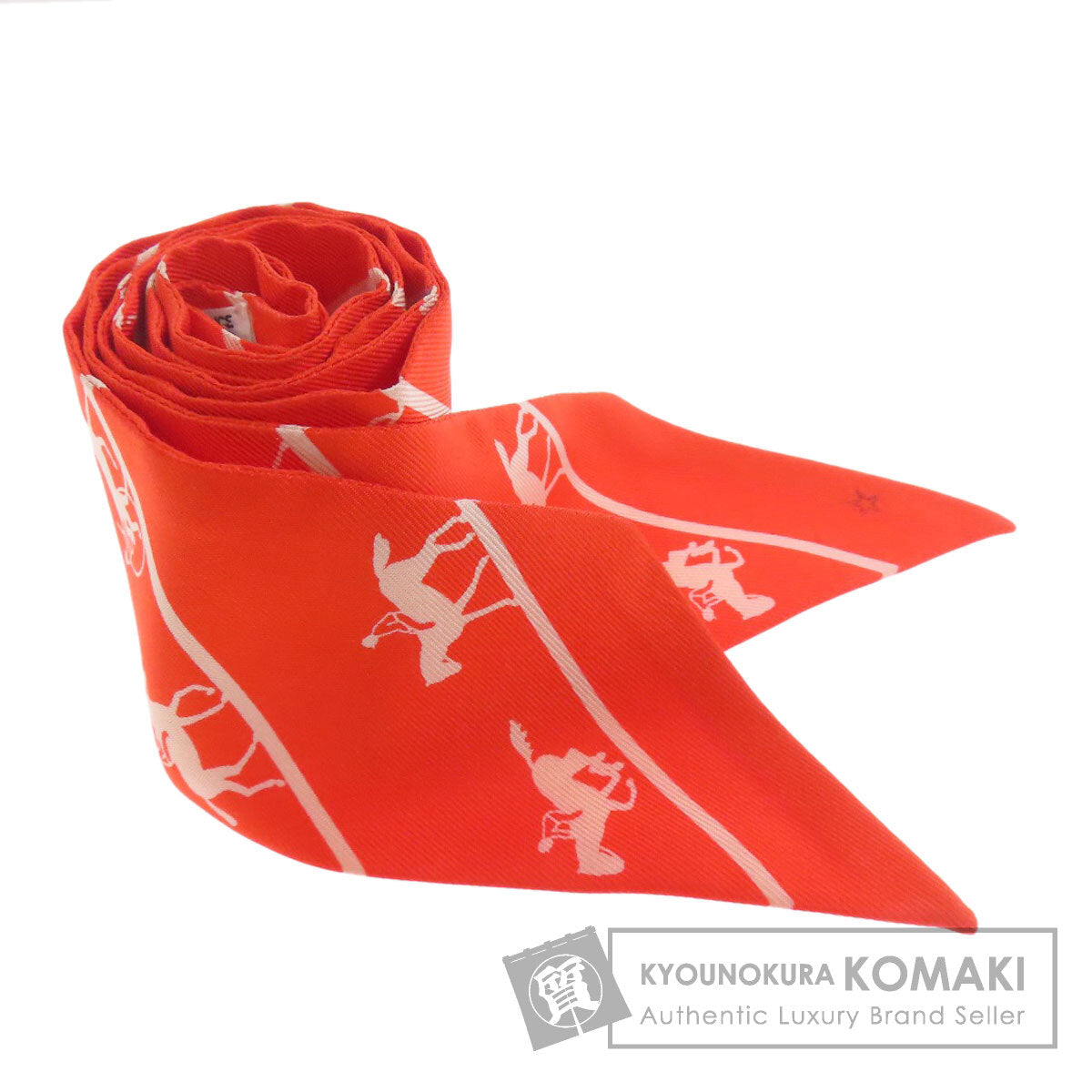 HERMES Twilly Scarf Silk Ladies [Used]