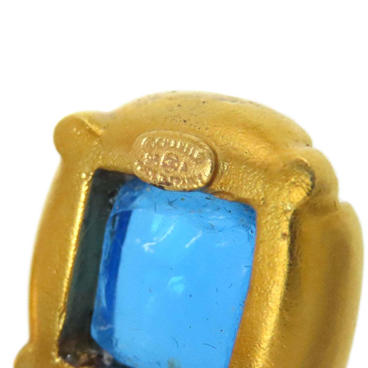 CHANEL vintage Earring Metal Ladies [Used]