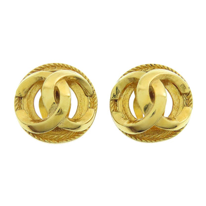 CHANEL COCO Mark Earring Metal Ladies [Used]