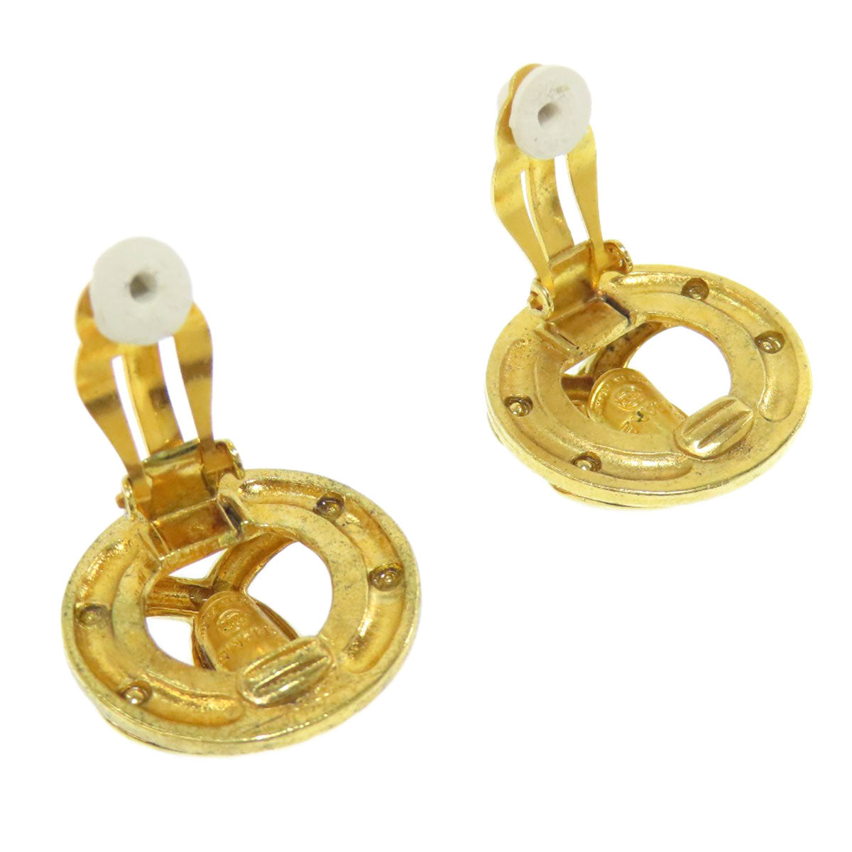 CHANEL COCO Mark Earring Metal Ladies [Used]