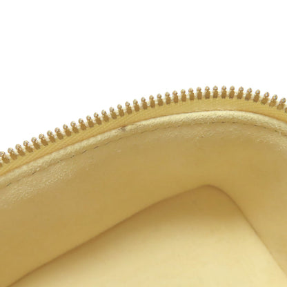 CHRISTIAN DIOR Micro Vanity Mini Bag 2WAY Handbag Enamel Ladies [Used]