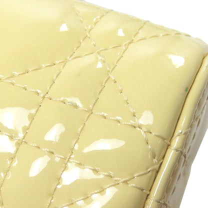 CHRISTIAN DIOR Micro Vanity Mini Bag 2WAY Handbag Enamel Ladies [Used]