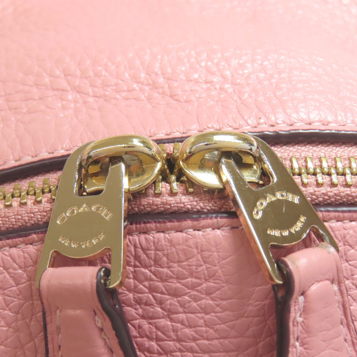 COACH F29004 logo Backpack Â· Daypack Leather Ladies [Used]