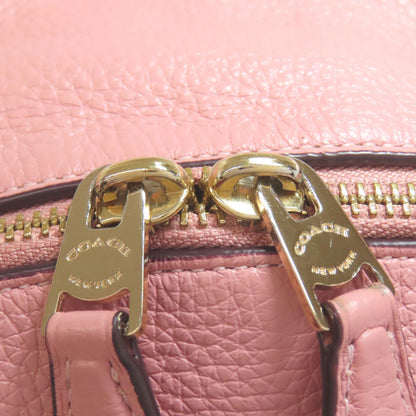 COACH F29004 logo Backpack Â· Daypack Leather Ladies [Used]