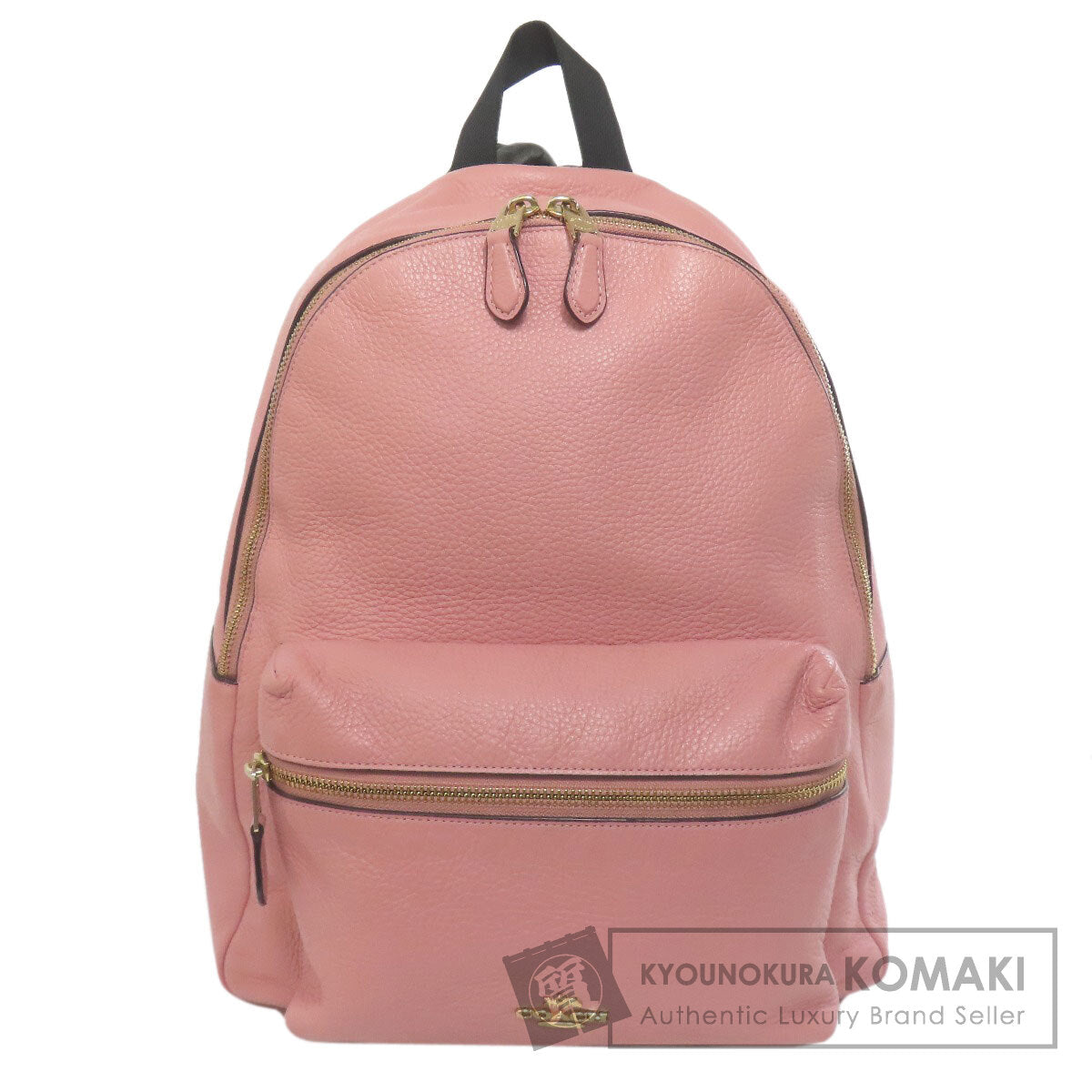 COACH F29004 logo Backpack Â· Daypack Leather Ladies [Used]