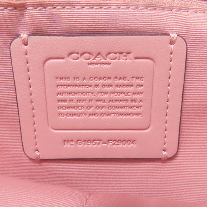 COACH F29004 logo Backpack Â· Daypack Leather Ladies [Used]
