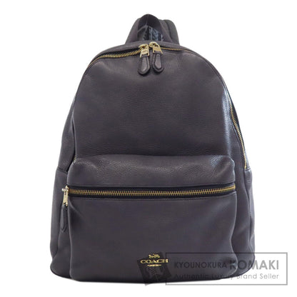 COACH F29004 logo Backpack Â· Daypack Leather Ladies [Used]