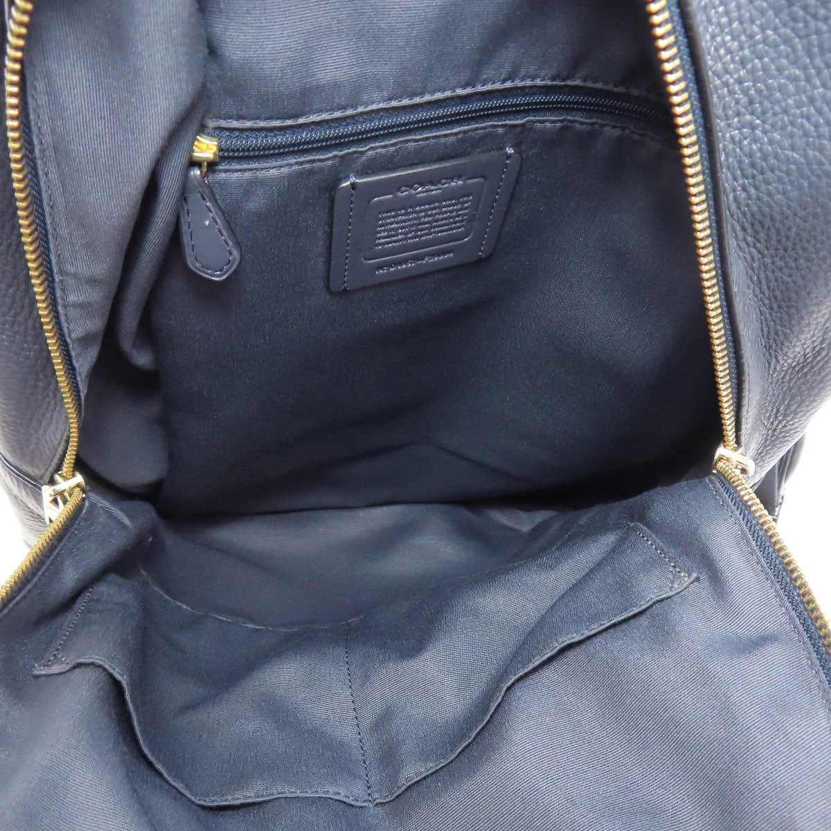 COACH F29004 logo Backpack Â· Daypack Leather Ladies [Used]