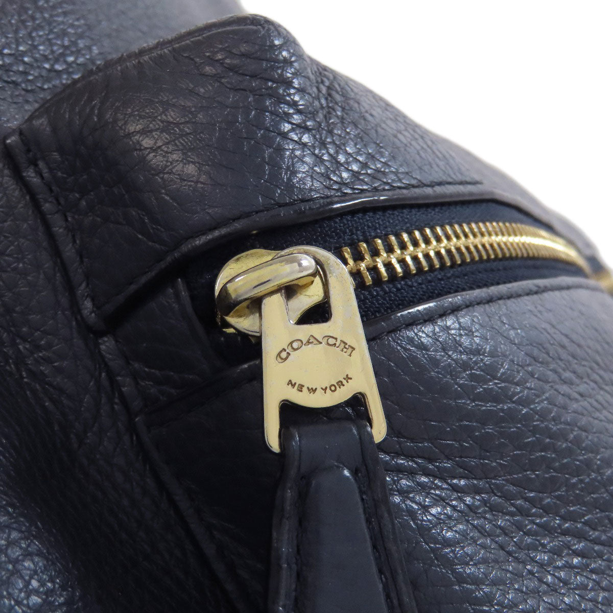 COACH F29004 logo Backpack Â· Daypack Leather Ladies [Used]