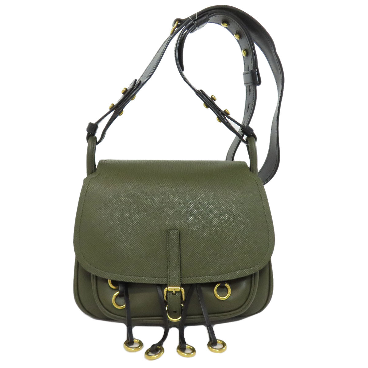 PRADA 1BD050 Chain bag Shoulder Bag Leather Ladies [Used]